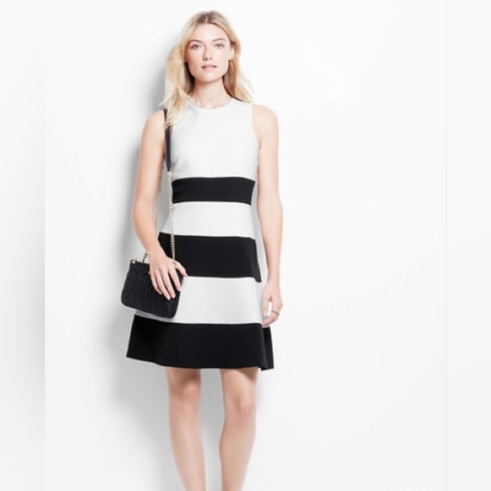 Ann Taylor City Stripe Dress